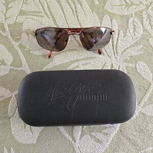 Vintage MAUI JIM tortoise and copper sunglasses (for men or women).